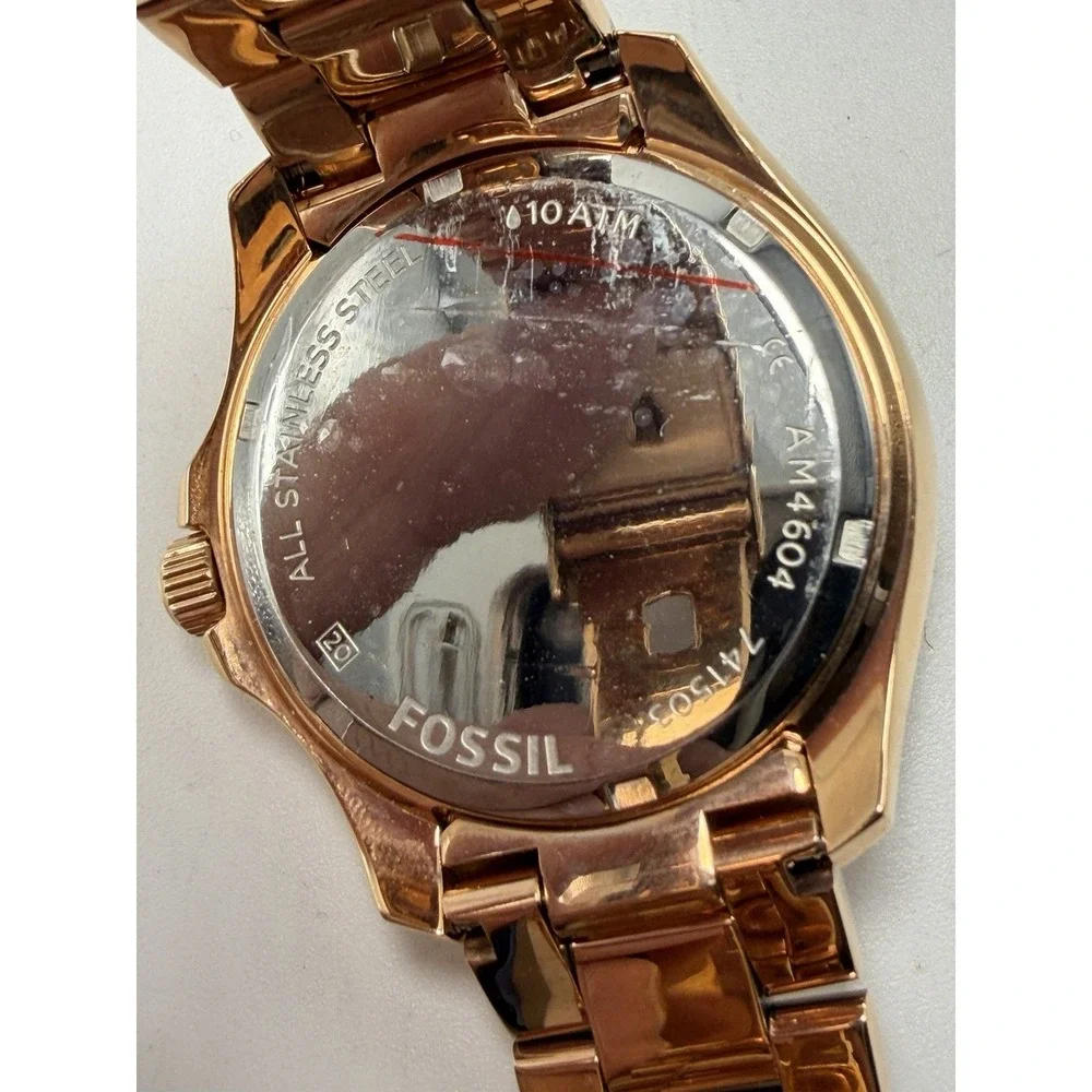 Fossil Cecile AM4604 New Battery Ladies Watch 40MM 7